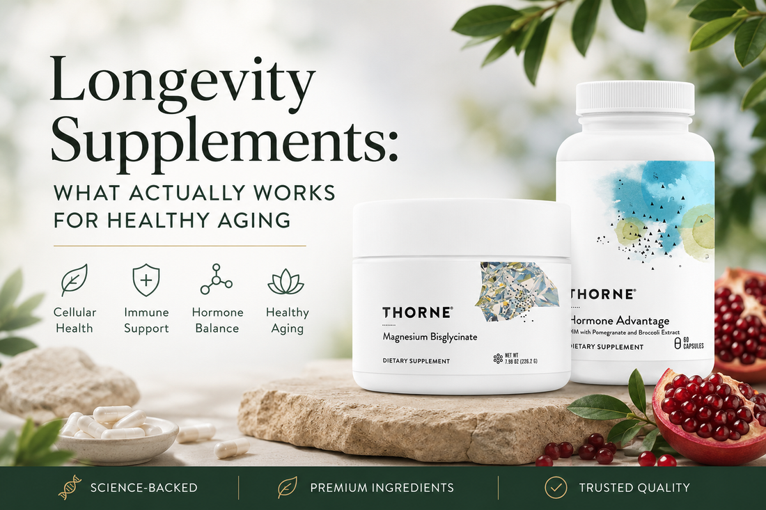 Longevity Supplements: What Actually Works for Healthy Aging
